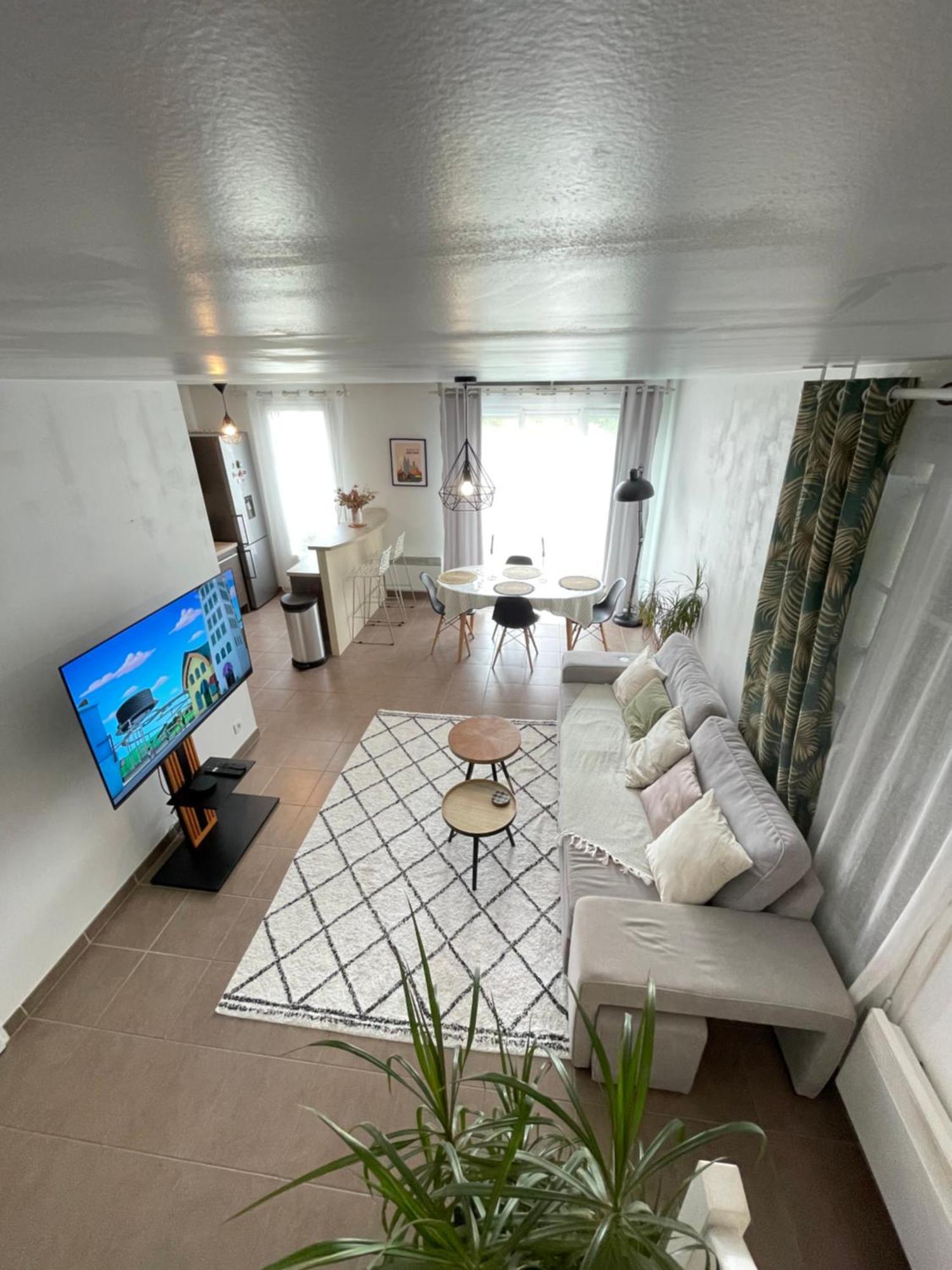 Duplex Moderne 8Per&3Ch&10 Min Disney&Parking Free Magny-le-Hongre Extérieur photo