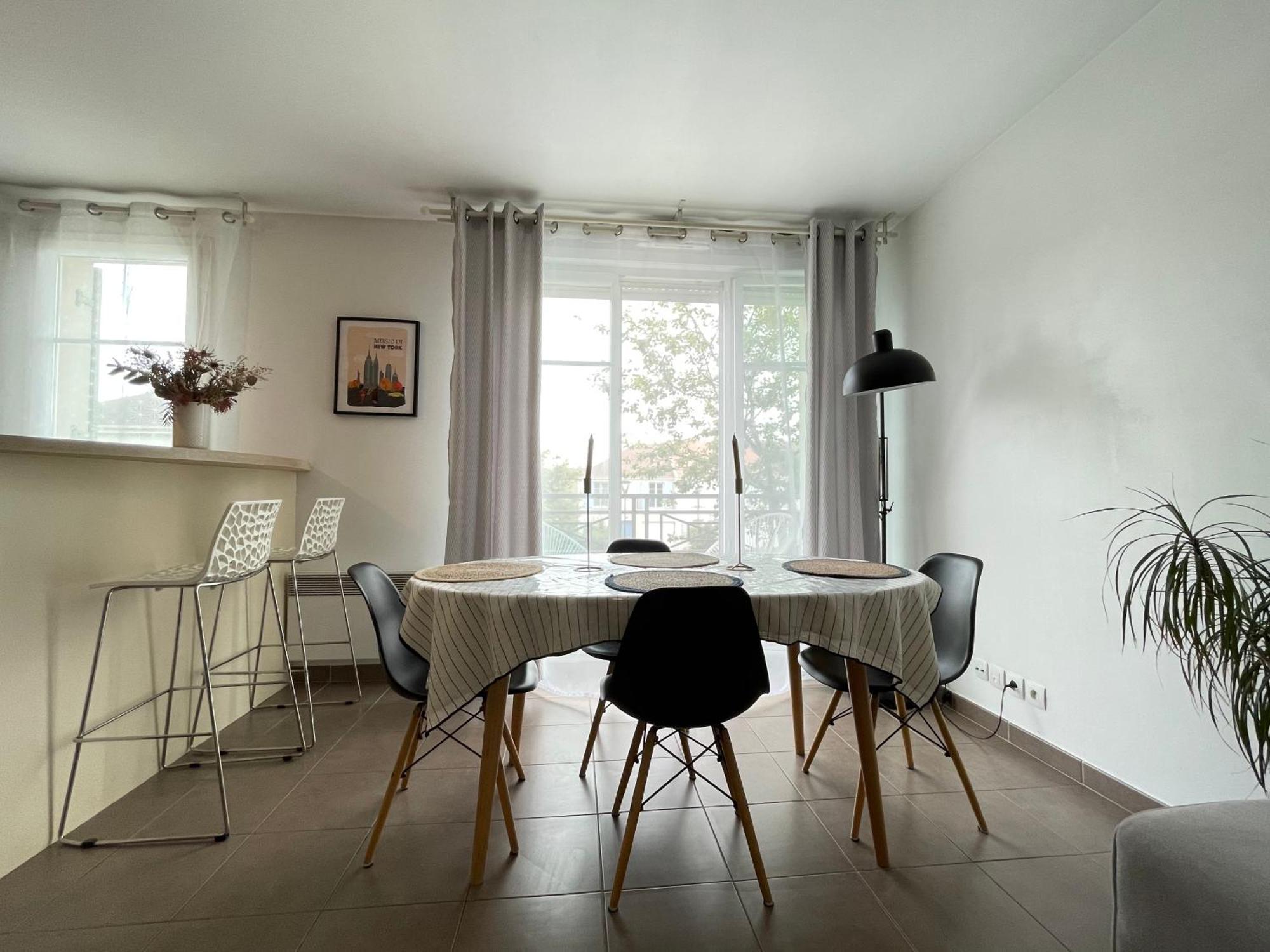 Duplex Moderne 8Per&3Ch&10 Min Disney&Parking Free Magny-le-Hongre Extérieur photo